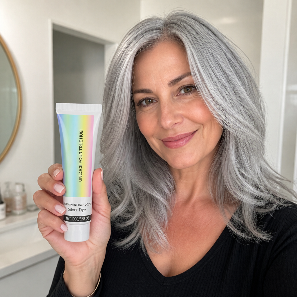 ArgentLuxe™ — Blend Your Greys Into Bright, Even Silver That Builds With Every Use