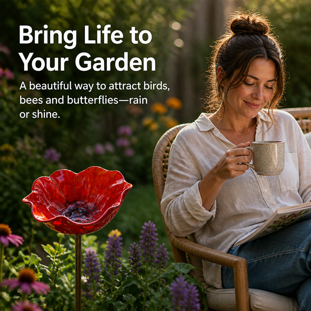 GardenAura™ — Turn Your Yard Into a Buzzing, Colorful Wildlife Sanctuary