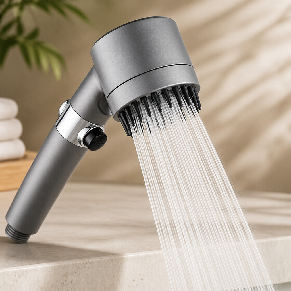 AquaVita™ 4-in-1 Shower Head — Transform Your Shower Into a Revitalizing Spa Escape Every Day