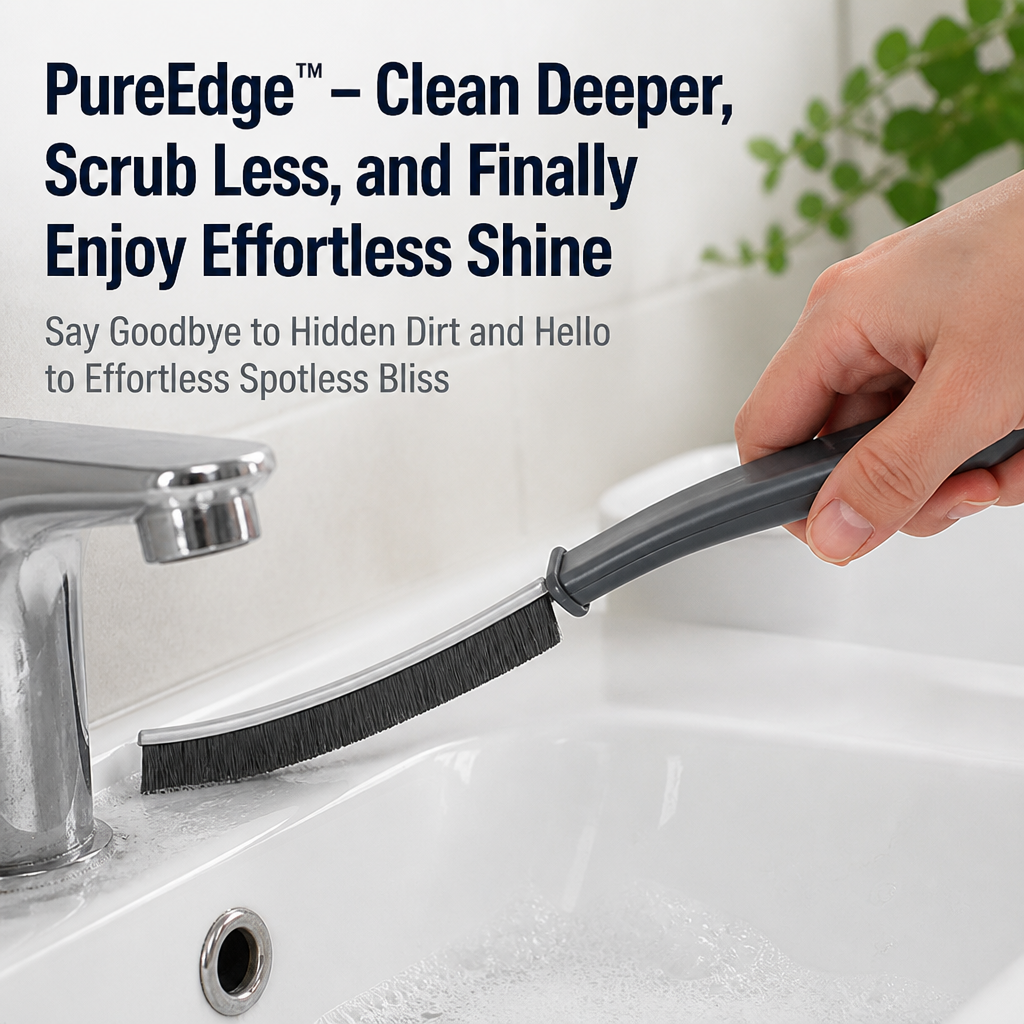 PureEdge™ — Clean Deeper, Scrub Less, and Finally Enjoy Effortless Shine