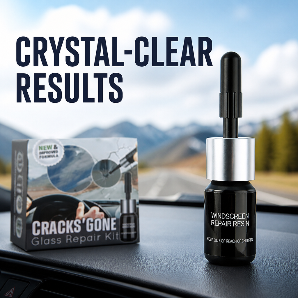 ShatterSeal™ — Fill the Crack, Stop the Spread & See Clear in 10 Minutes