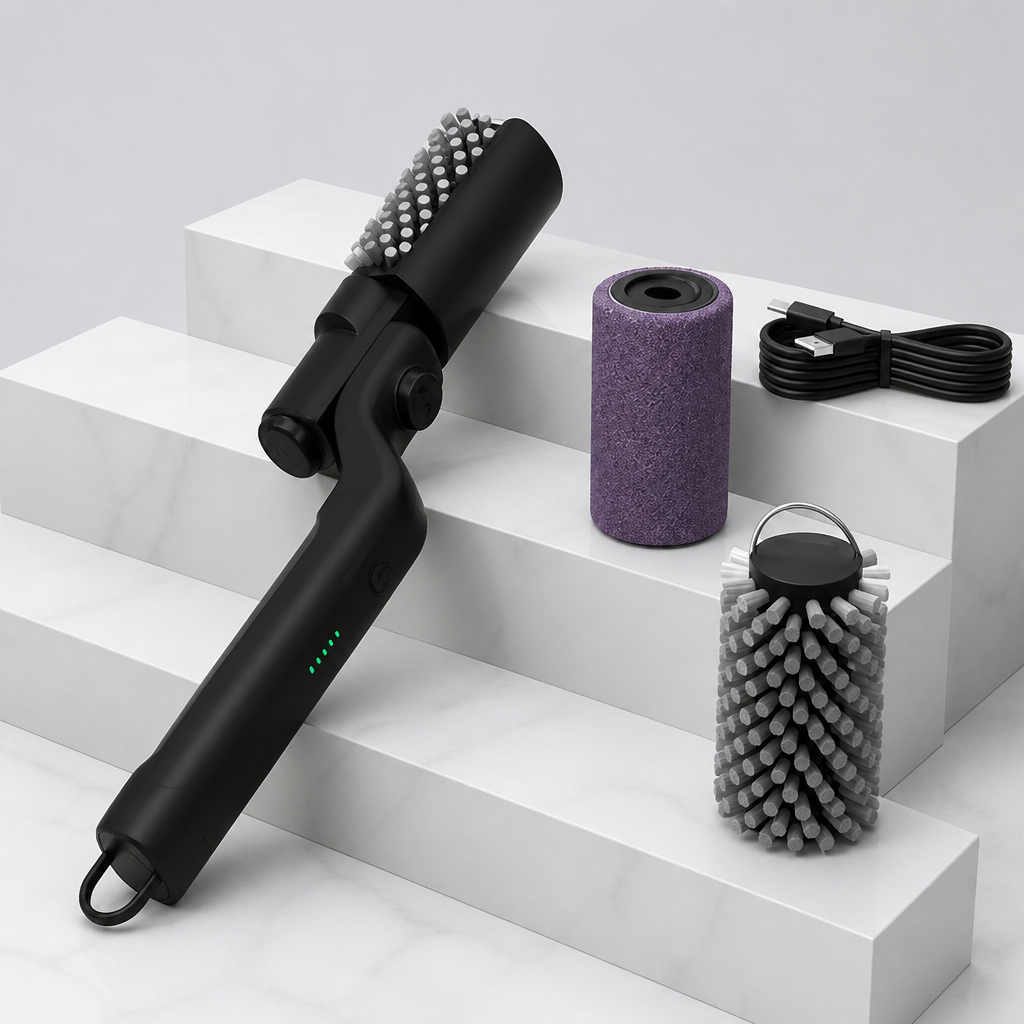 GrillBliss™ — Effortless Power That Makes Cleaning Your Grill a Breeze