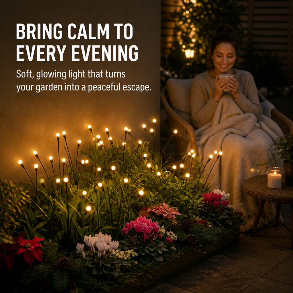 SereniBloom™ — Transform Your Garden into a Soothing Sanctuary of Glowing Calm