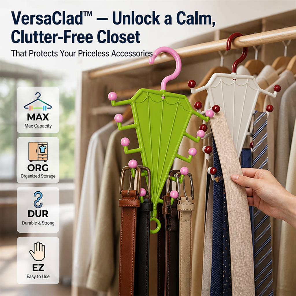 VersaClad™ — Unlock a Calm, Clutter-Free Closet That Protects Your Priceless Accessories