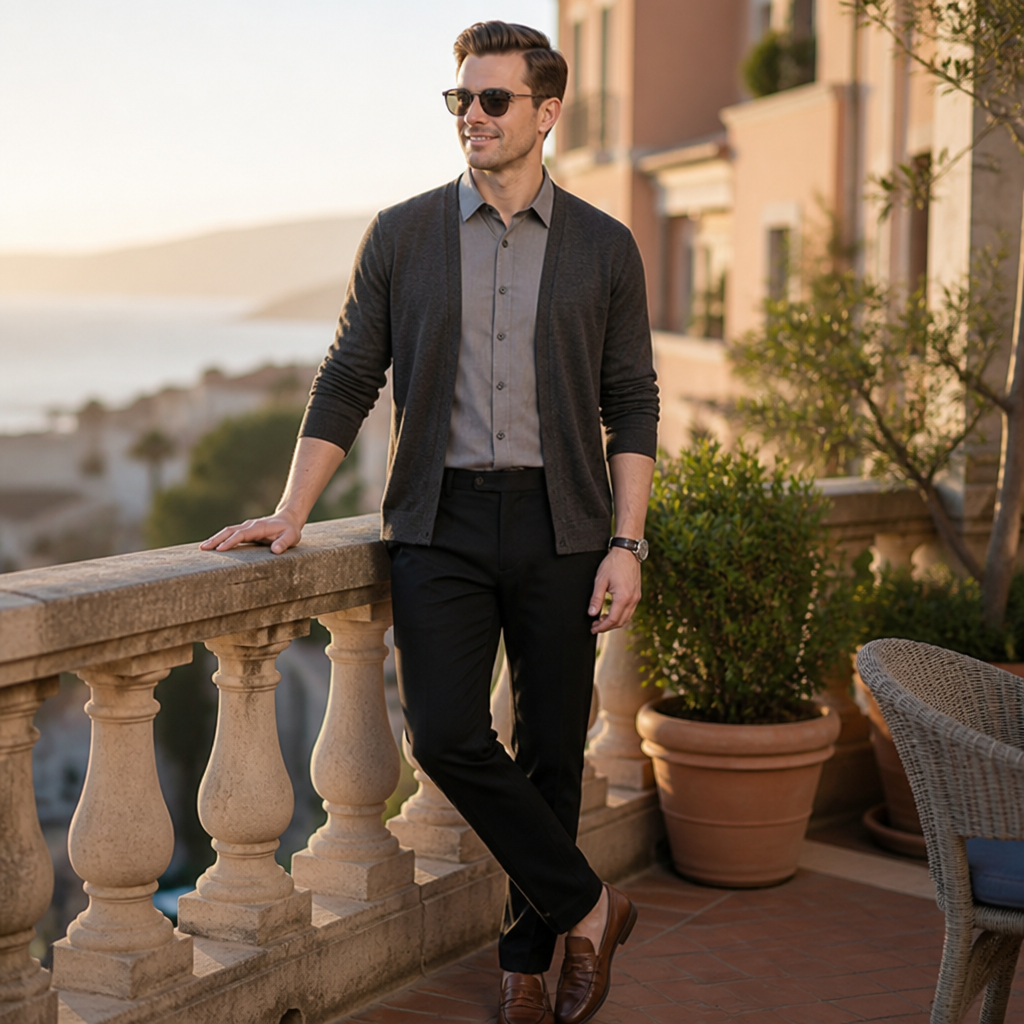 StratoFlex™ Fusion Shirt — Cut the Bulk, Command Every Room with Effortless Cool Confidence