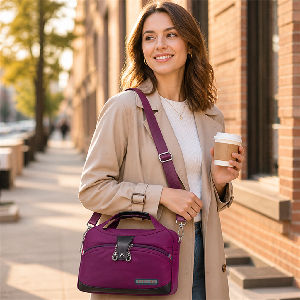 ViraSafe™ HandBag — Carry Fearless Security and Effortless Order Everywhere You Go