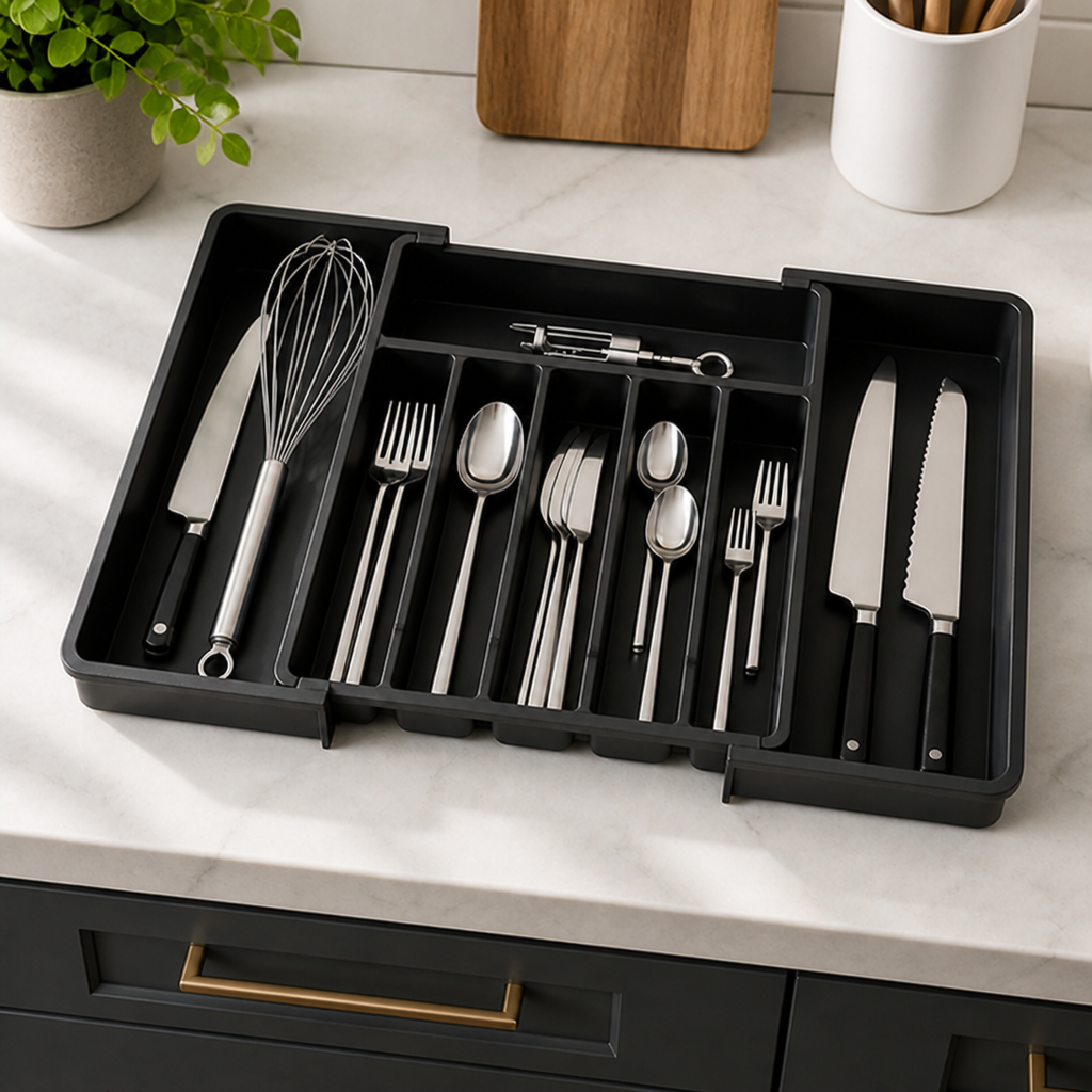 SlipNest™ — Transform Cluttered Drawers into Calm, Effortless Order Instantly