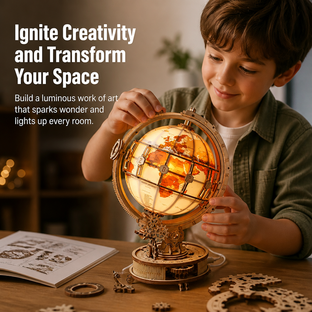 GlimmerSphere™ — Ignite Creativity and Transform Your Space with Warm, Captivating Light