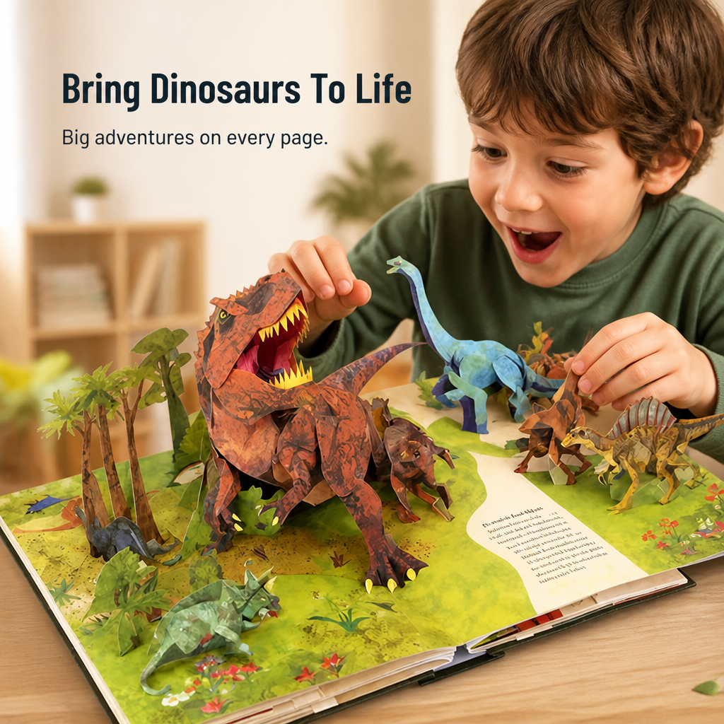 ThunderRoar™ — Ignite Your Child’s Imagination with Jaw-Dropping 3D Dino Adventures