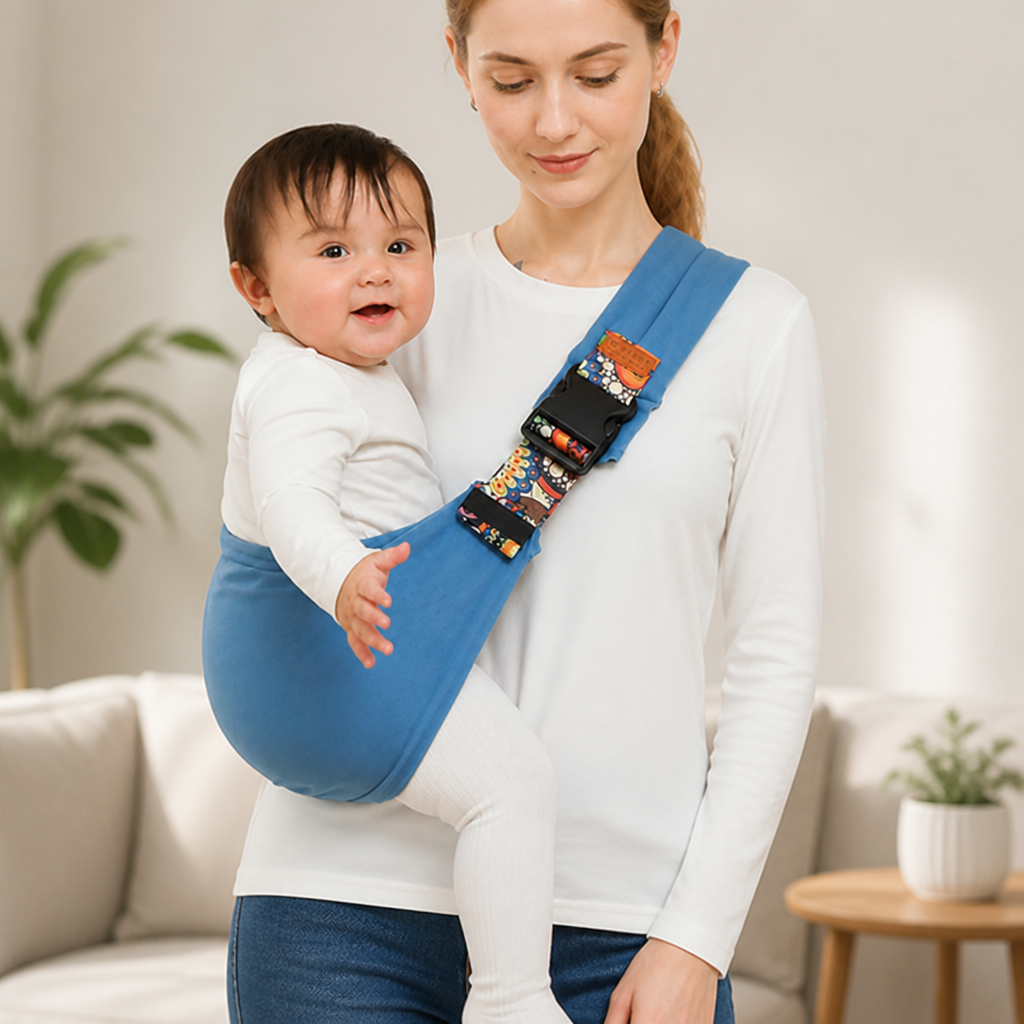 GlideNest™ BabySling — Feel the Joy of Hands-Free, Hug-Like Comfort Every Step of the Way