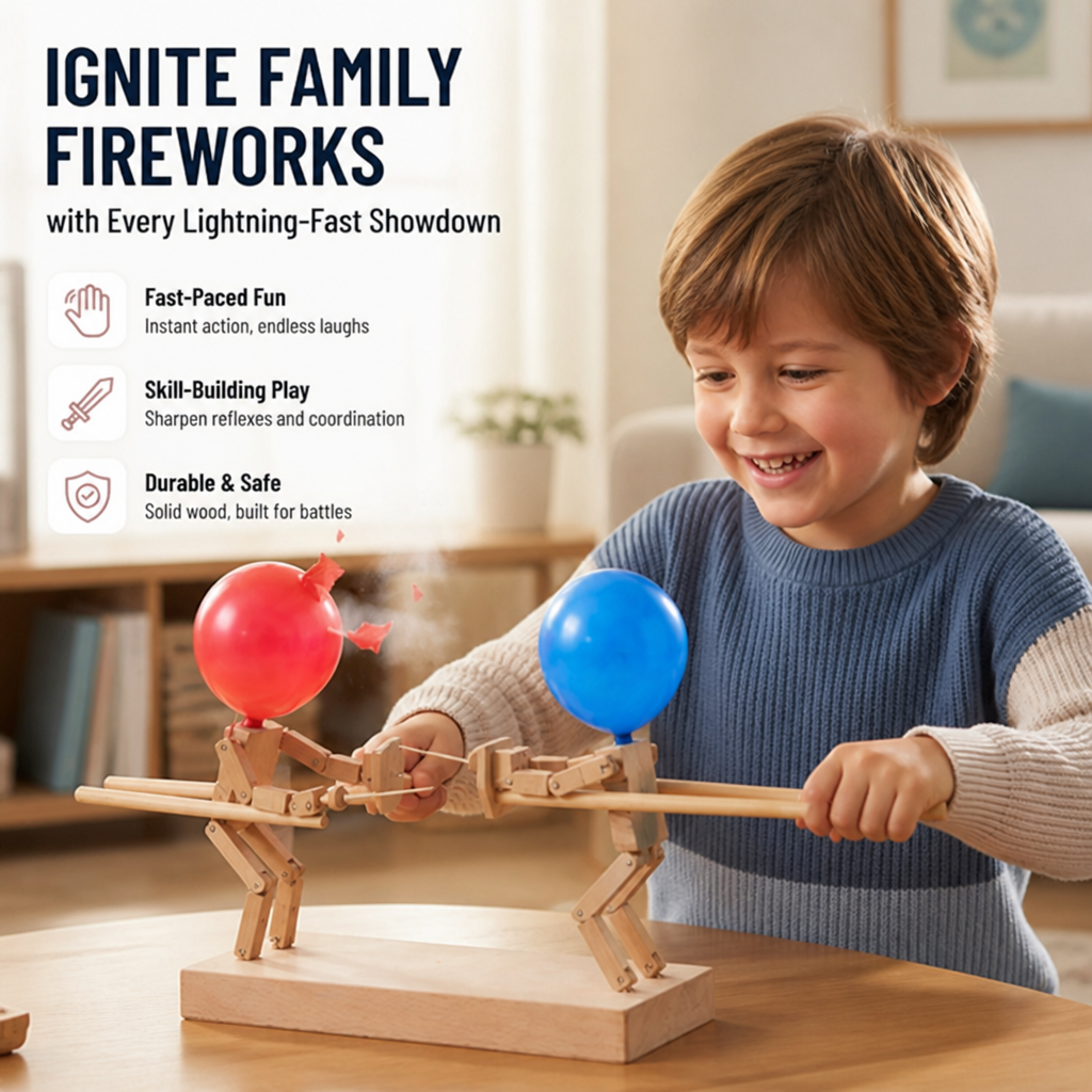 BladeBurst™ — Ignite Family Fireworks with Every Lightning-Fast Showdown