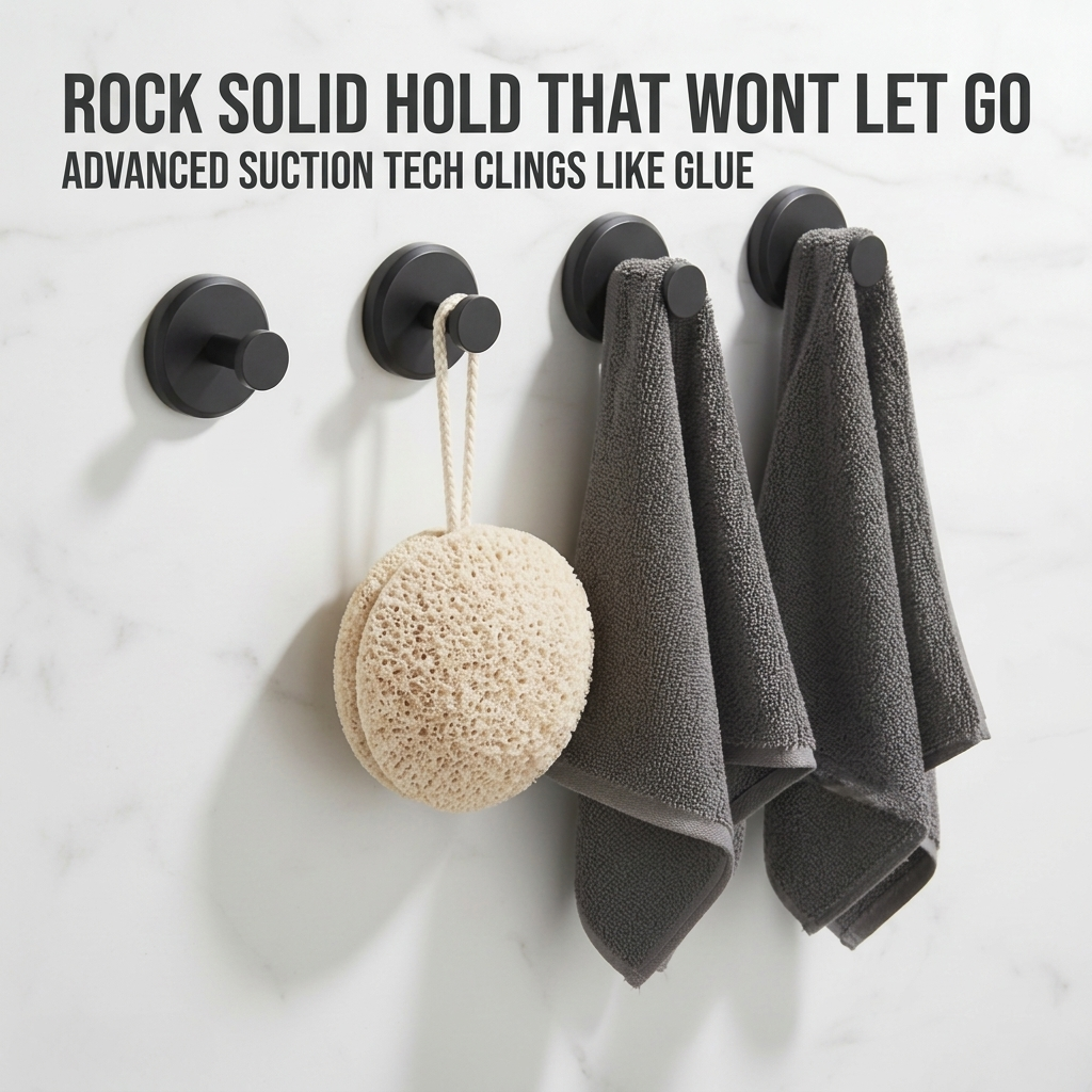 VibraGrip™ Hooks 4X — Transform Clutter into Instant, Stylish Order Without a Single Nail