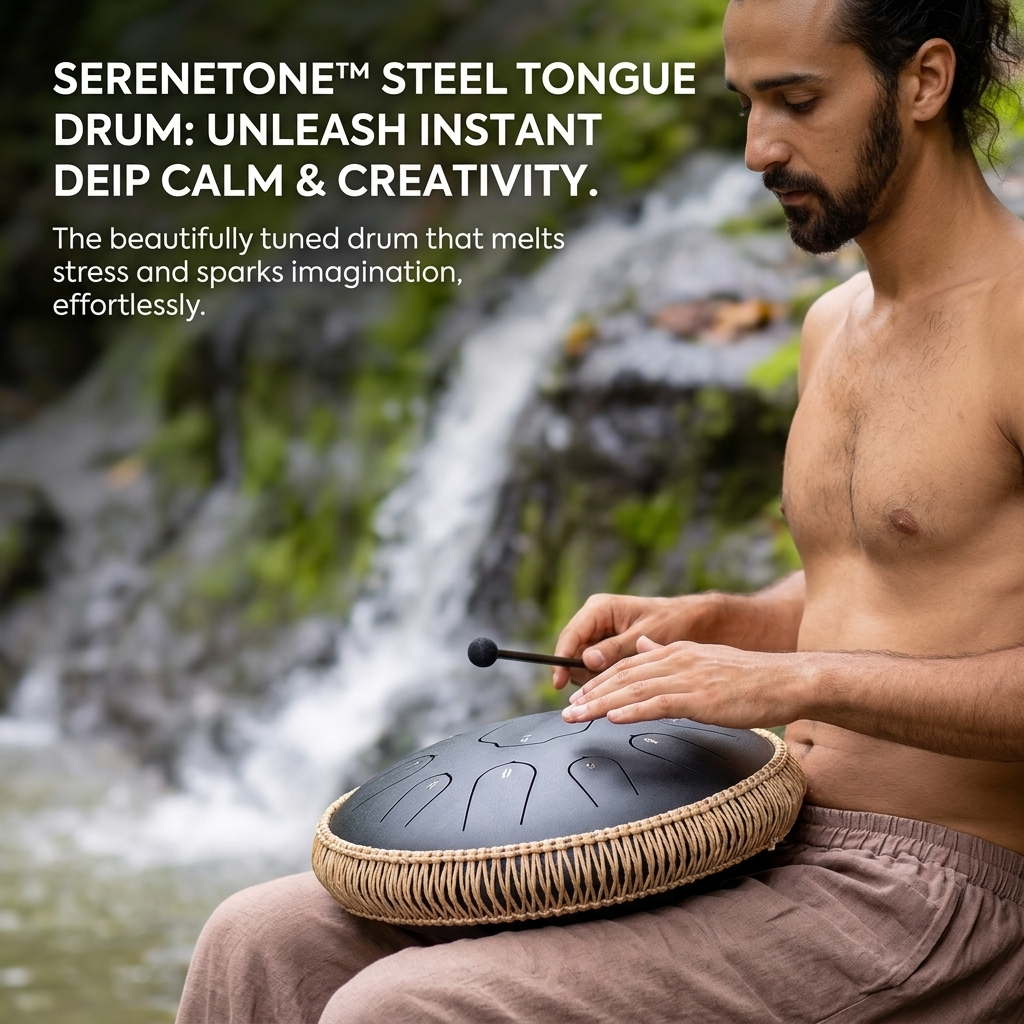 SereneTone™ — Instantly Unleash Deep Calm and Effortless Creativity