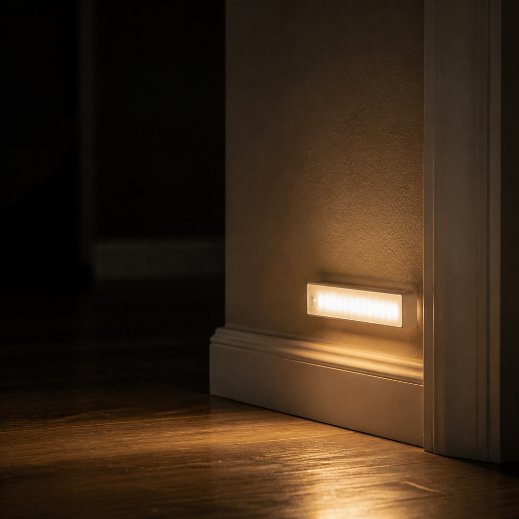 LumaSphere™ — Instantly Safe, Soothing Light That Follows Your Every Step