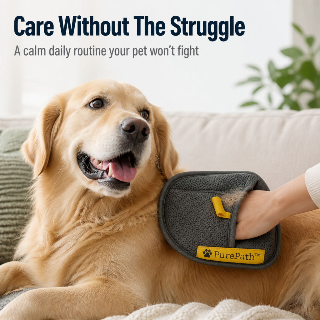 FurEase™ Glove — Swipe Away Pet Hair Instantly for a Fur-Free Life You’ll Love