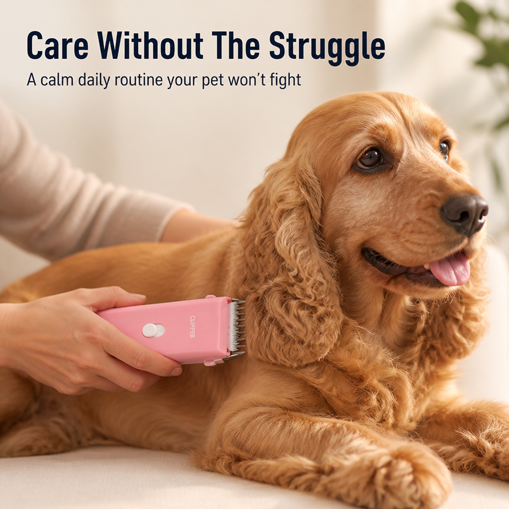 TranquilTrim™ — Turn Grooming Into Calm, Joyful Moments Your Pet Will Love