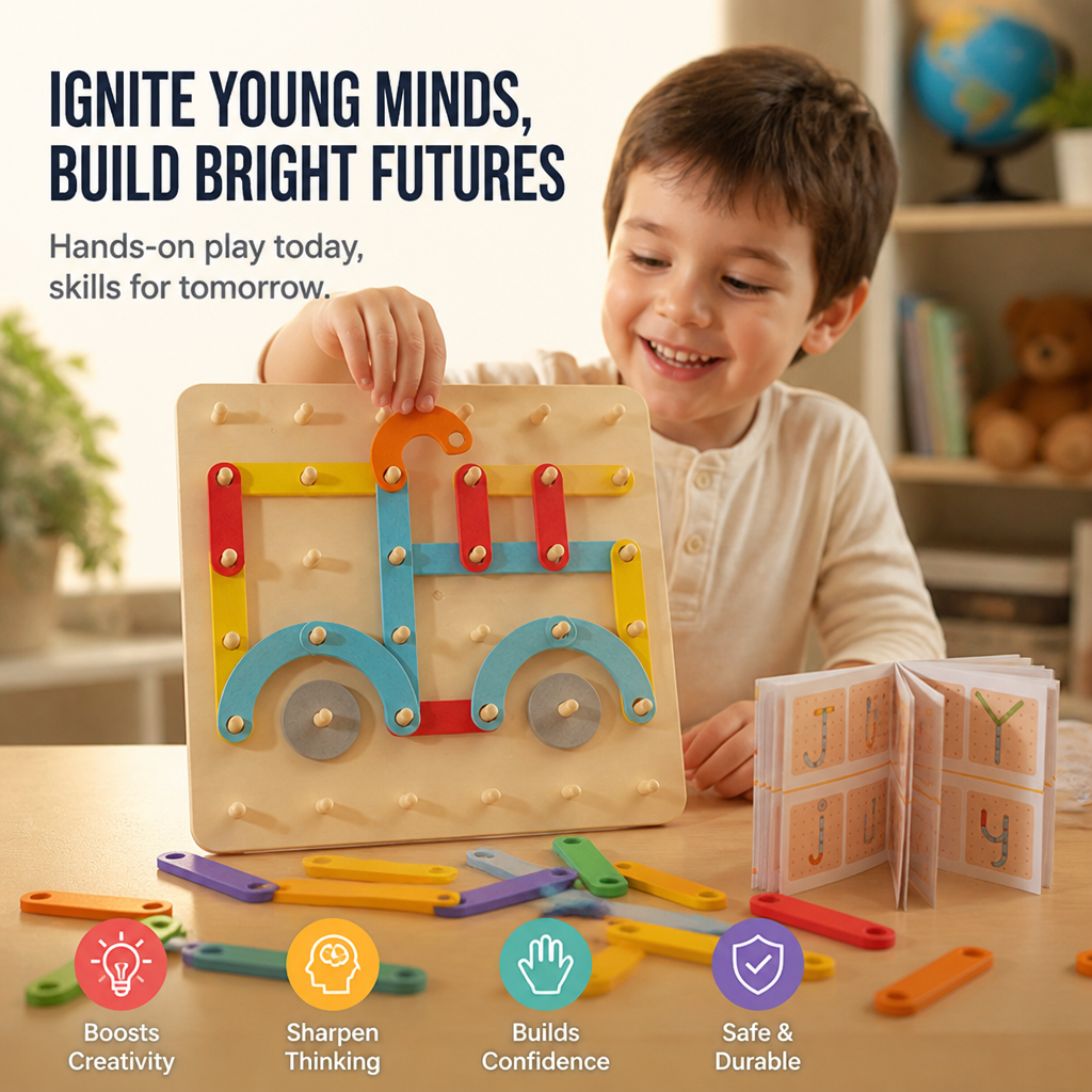 BrightSpark™ — Ignite Your Child’s Creativity and Focus for Lifelong Brilliance