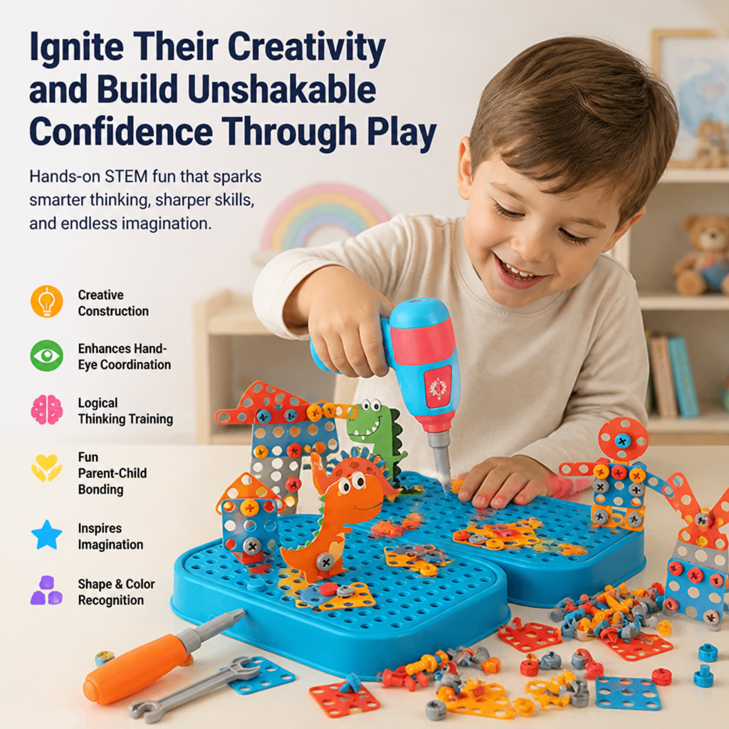 DynamoBuild™ — Ignite Their Creativity and Build Unshakable Confidence Through Play