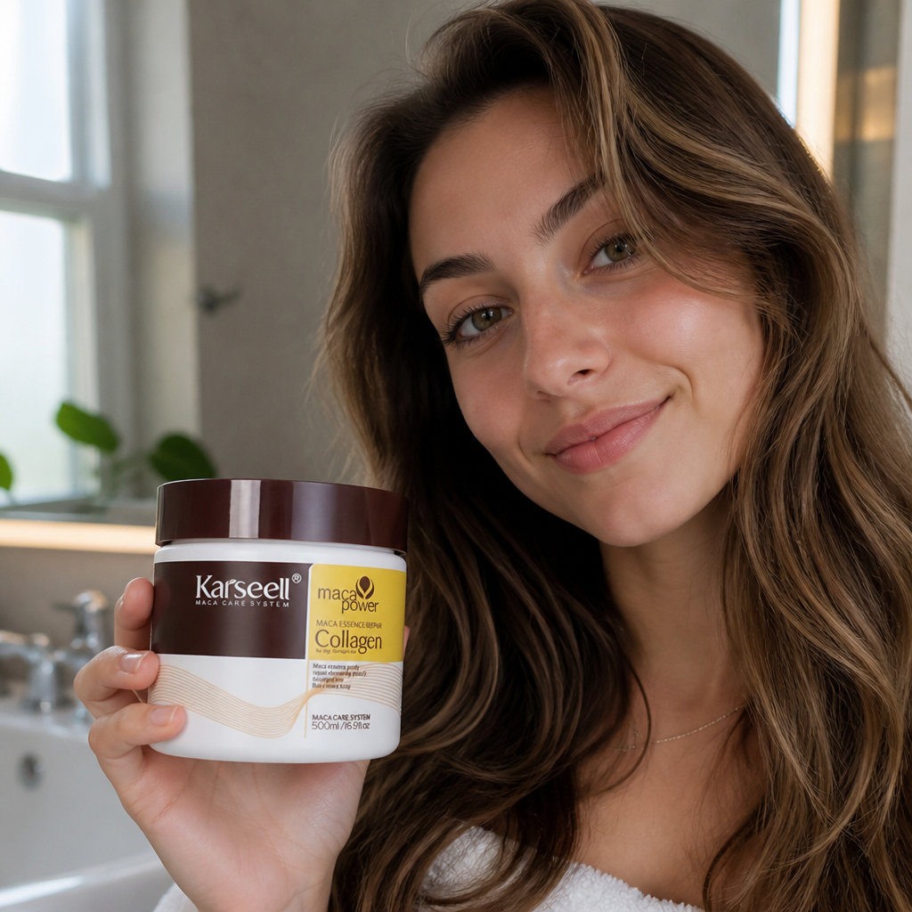 LumaSheen™ Deep Repair Mask — Bring Your Hair Back to Life with Silky, Frizz-Free Radiance
