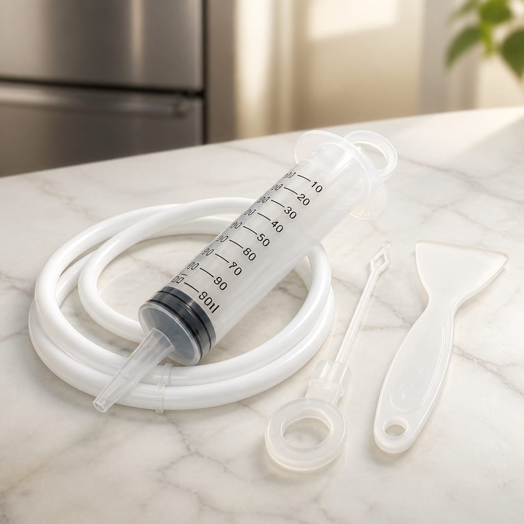 FreshFlowFix™ — Instantly Stop Leaks and Evict Fridge Odors for Good