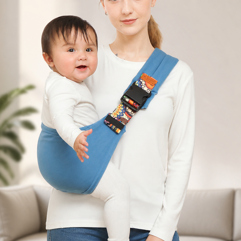 GlideNest™ BabySling — Feel the Joy of Hands-Free, Hug-Like Comfort Every Step of the Way