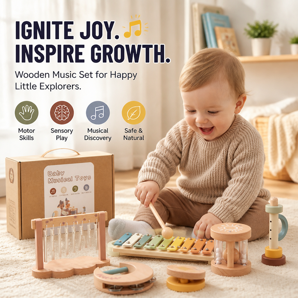 MelodySprout™ — Ignite Your Baby’s Joyful Journey into Music and Growth