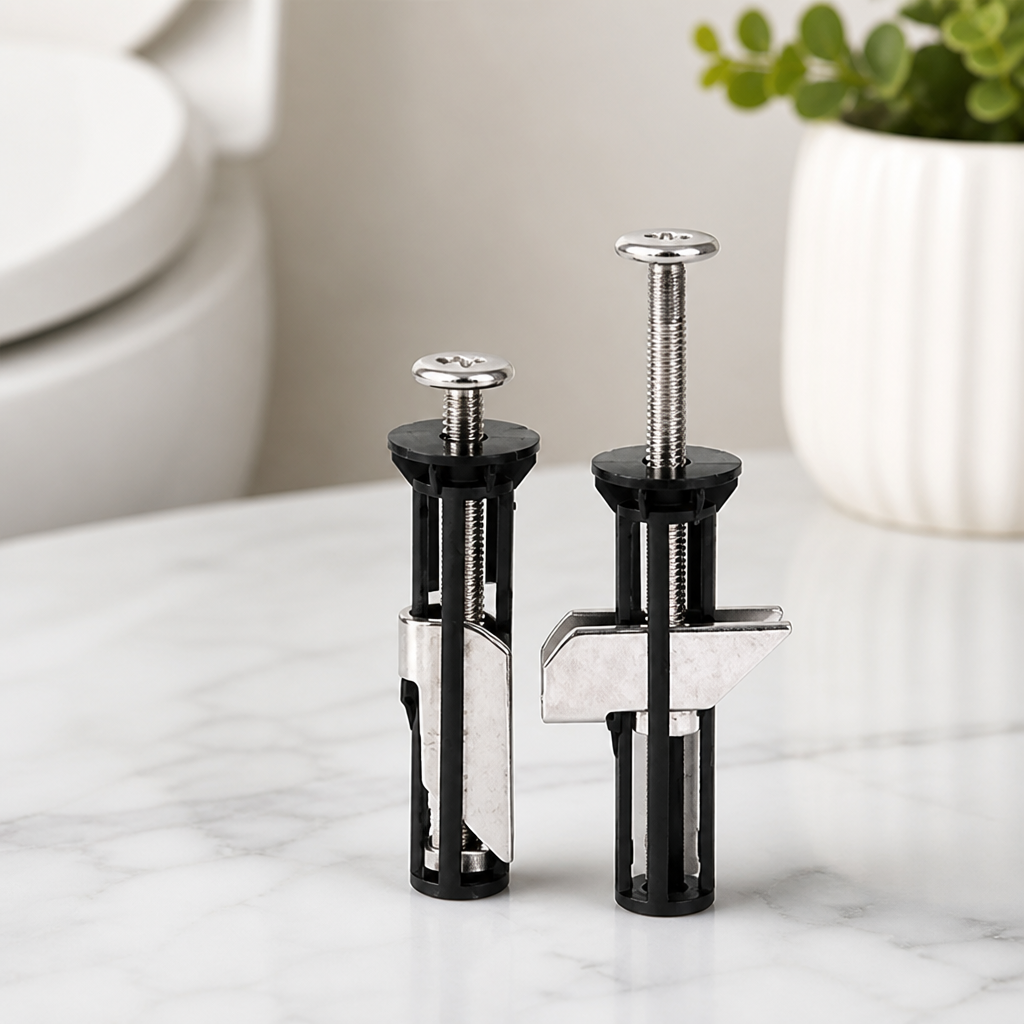 TiteLock™ Stainless Mounting Screws — Lock In Rock-Solid Toilet Seat Stability Every Time You Sit