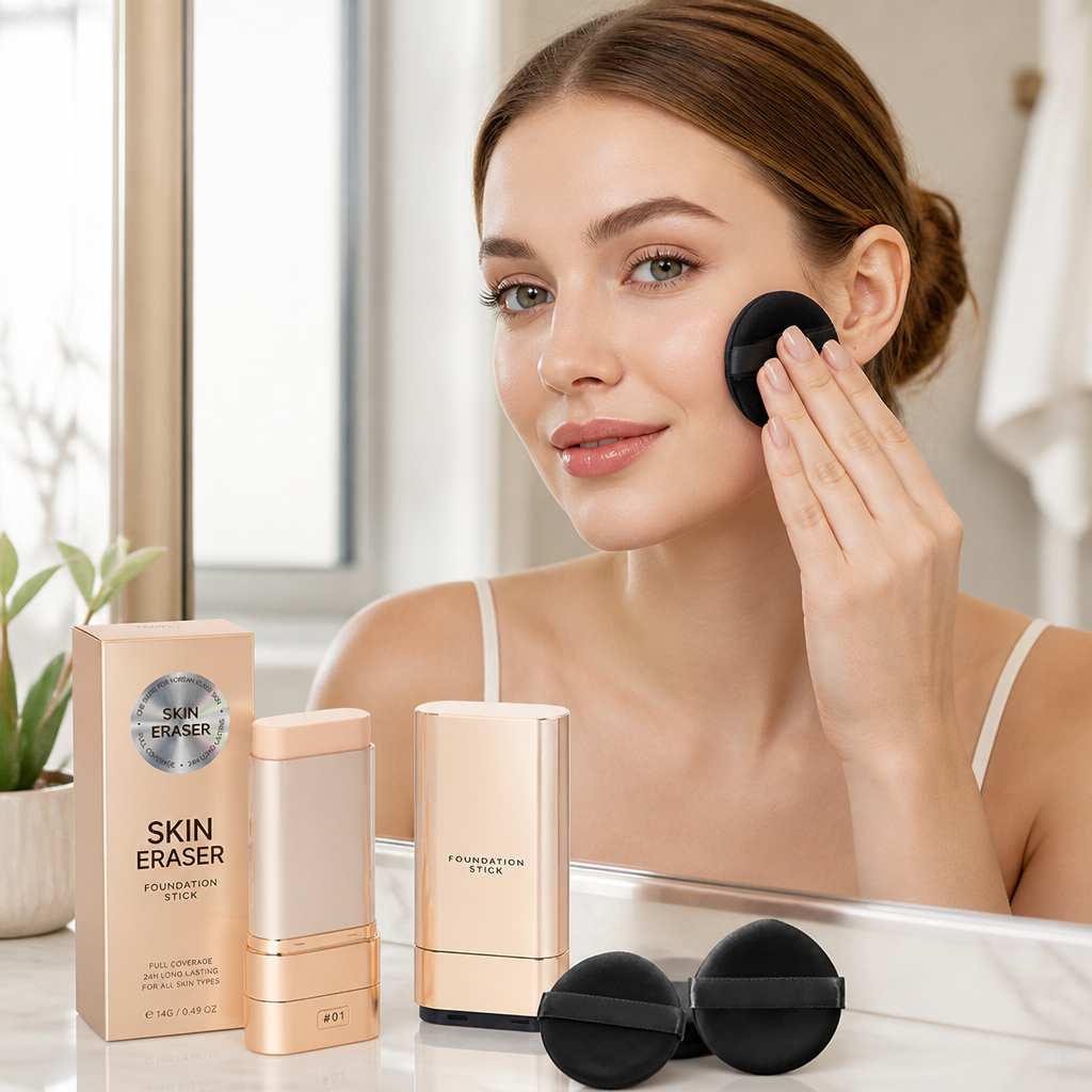RevelaRadiance™ — Swipe On Korean Glass Skin That Stays Put All Day | Free Puff