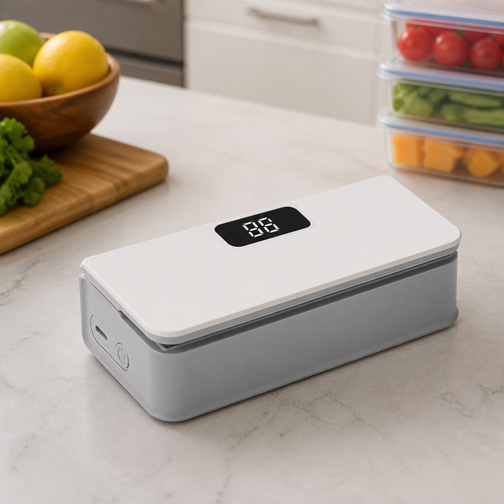 FreshSealPro™ — Seal in Freshness and Crush Food Waste Instantly
