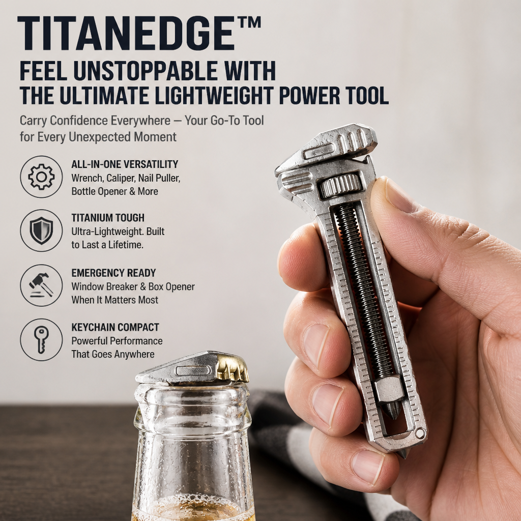 TitanEdge™ — Feel Unstoppable with the Ultimate Lightweight Power Tool