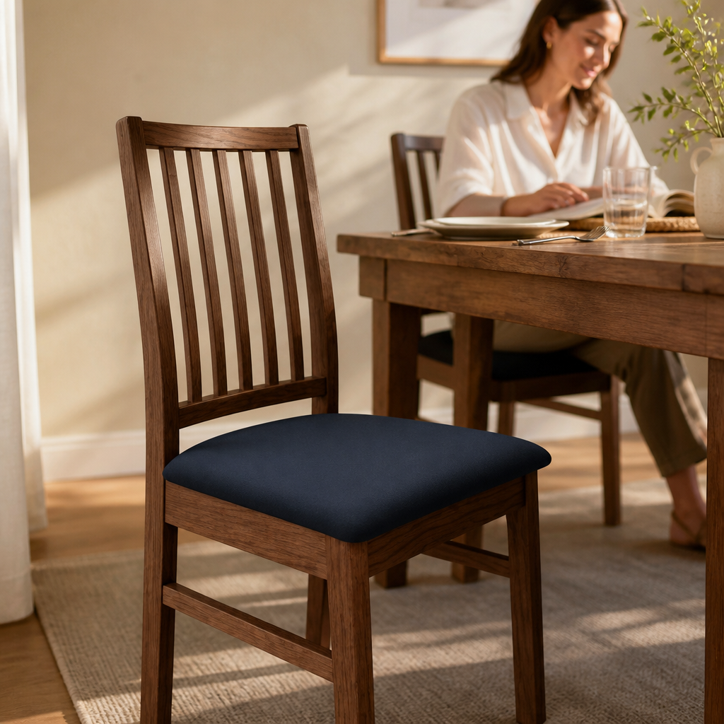 FluidFit™ Chair Covers — Hug Your Chairs with Flawless Style and Spill-Proof Comfort