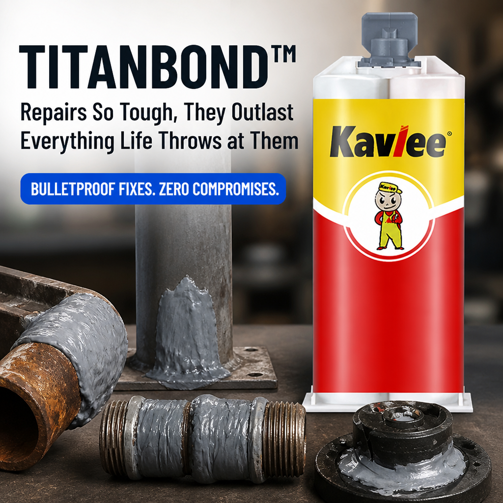 TitanBond™ — Repairs So Tough, They Outlast Everything Life Throws at Them
