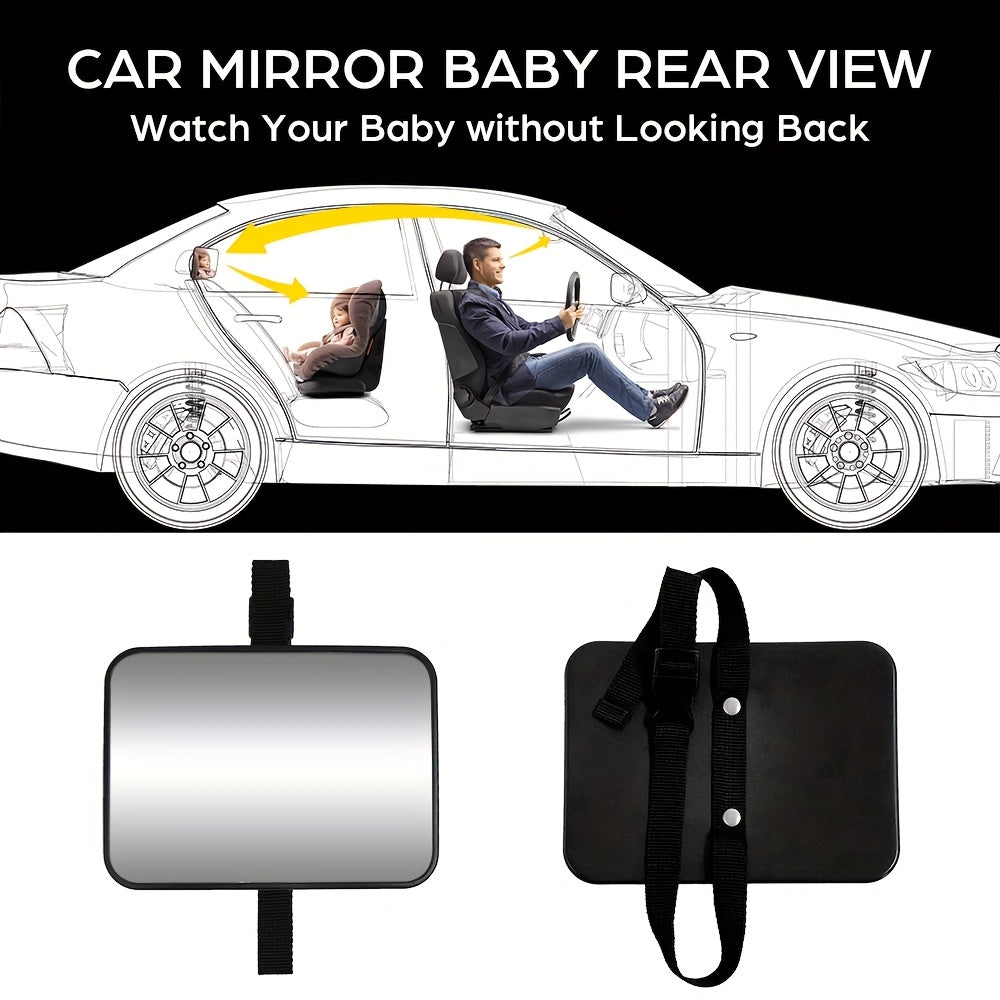 Child Car Seat Mirror with Wide Angle View