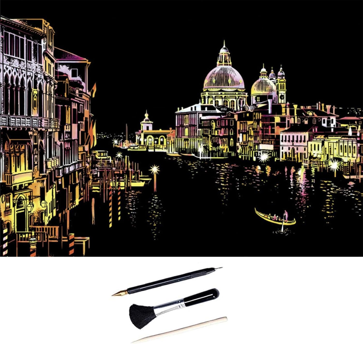 VividScratch™ — Ignite Imagination and Unleash Stunning, Screen-Free Masterpieces