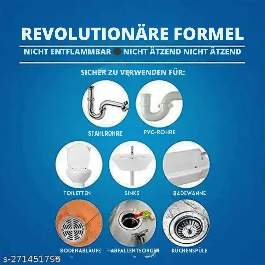 FlowForce™ — Experience Effortless, Instant Drain Freedom Without Harsh Chemicals