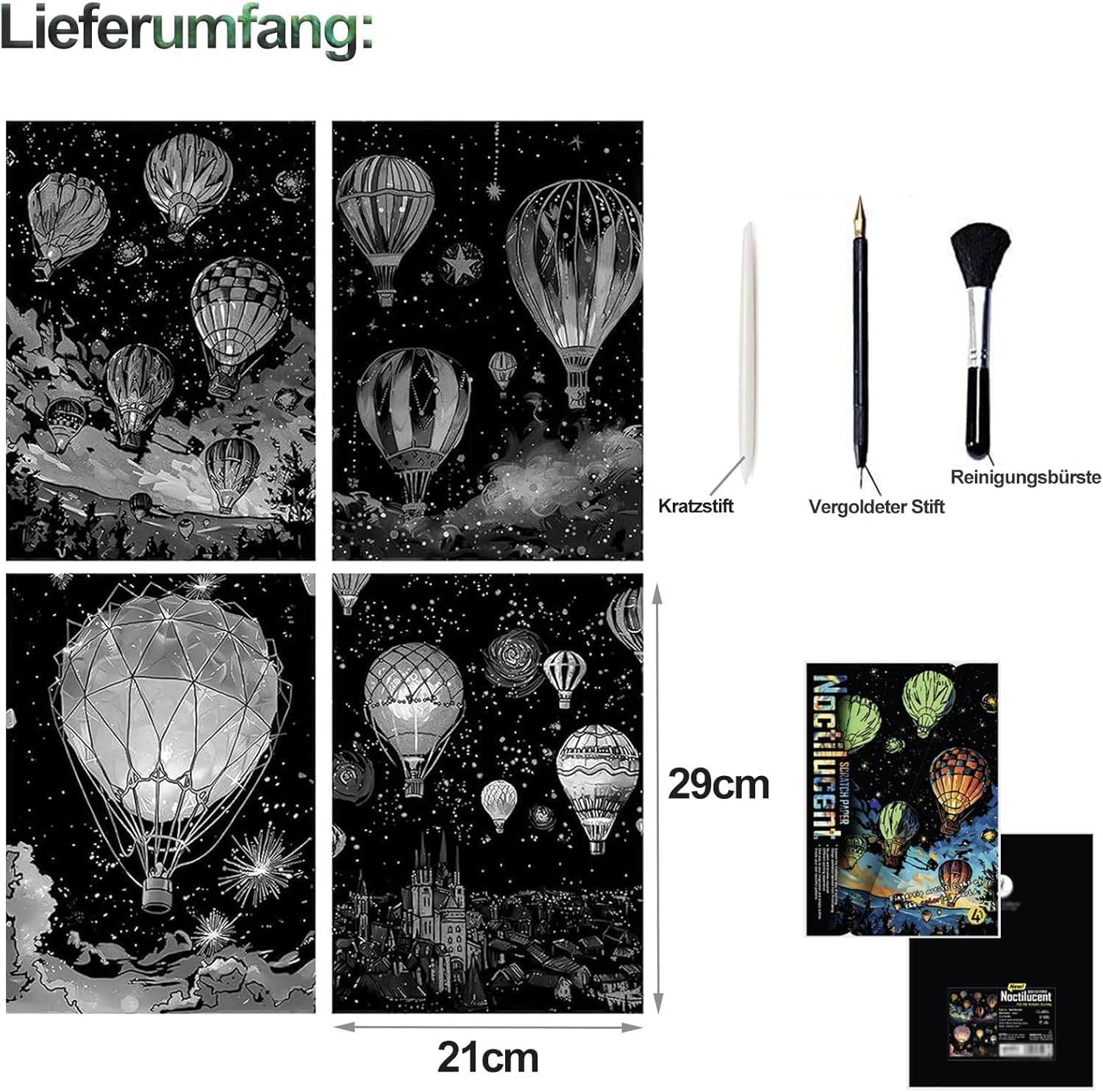 VividScratch™ — Ignite Imagination and Unleash Stunning, Screen-Free Masterpieces