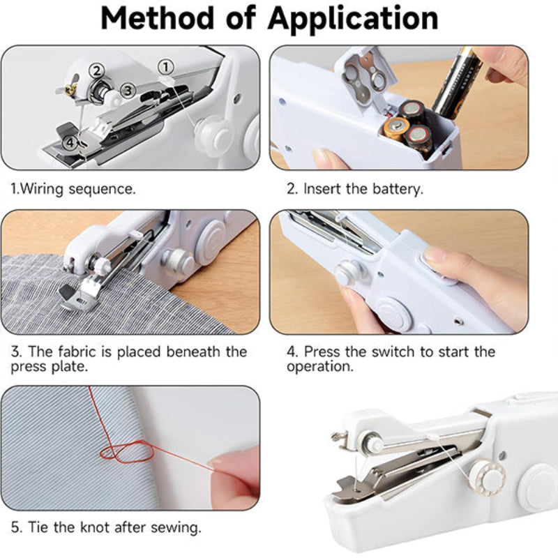 Portable Handheld Sewing Machine – SpeedStitch Mini