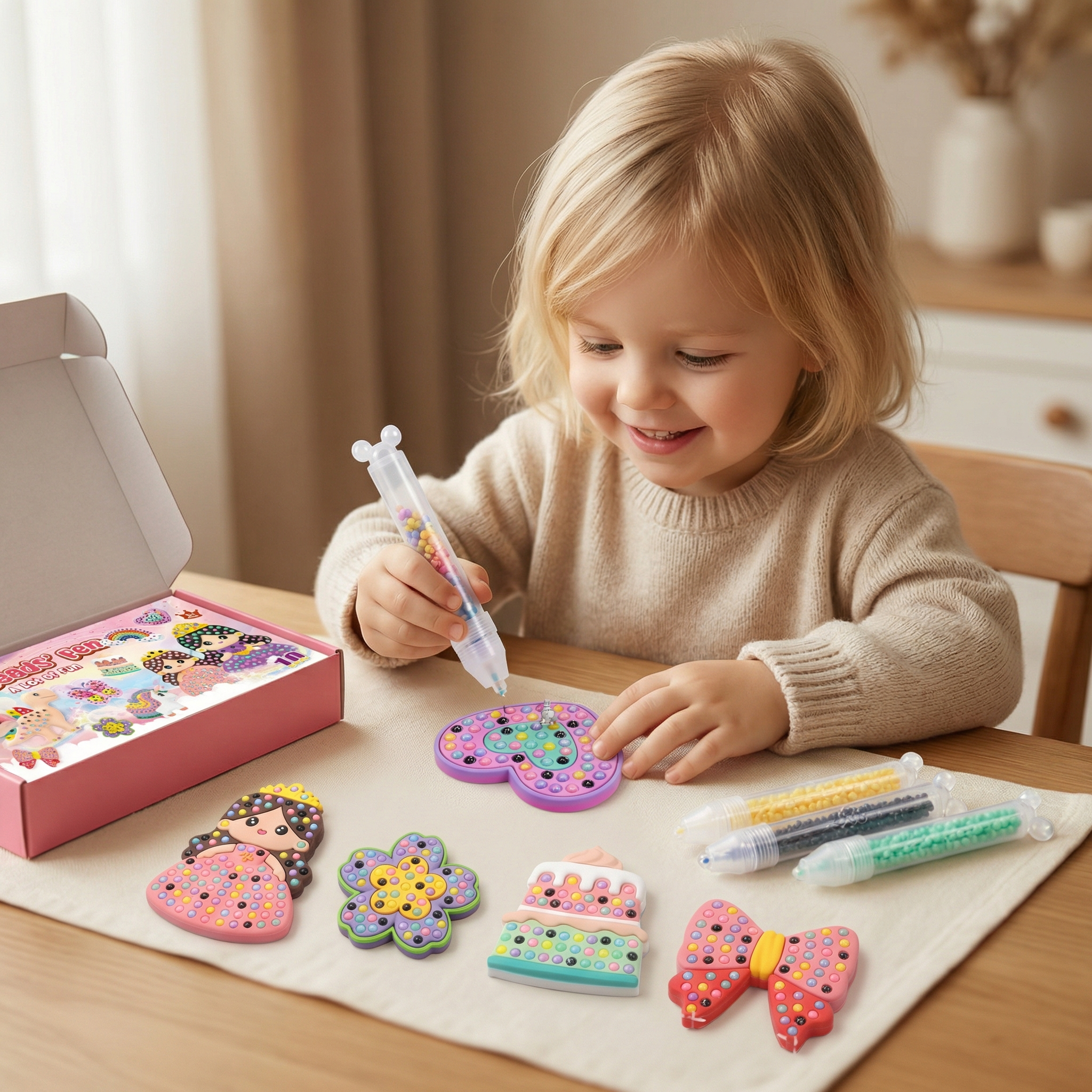DazzliBeads™ — Ignite Your Child’s Confidence and Creativity with Every Sparkling Masterpiece