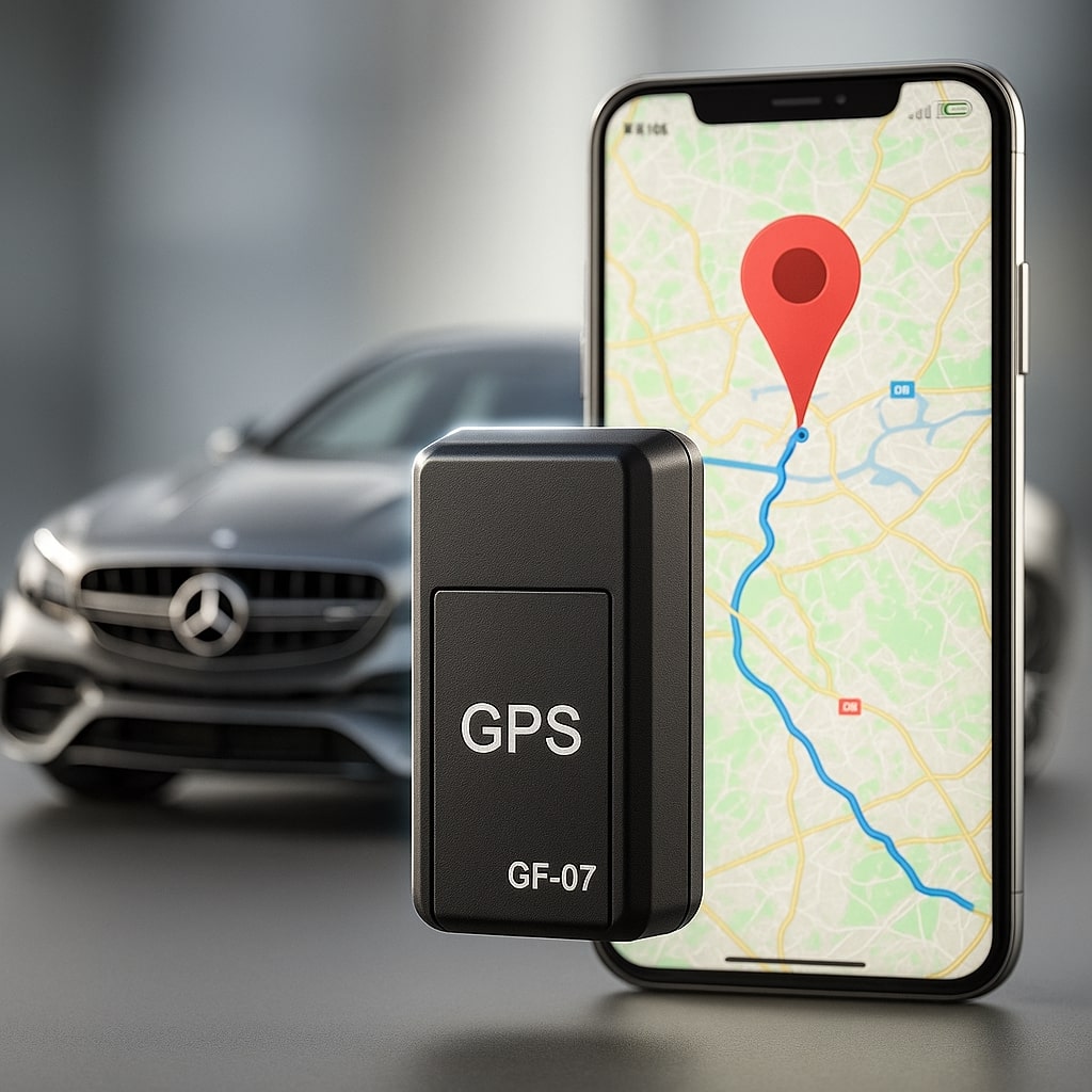 GPS Locator for Vehicle | Compact GPS Tracker No Subscription Needed | Locaro