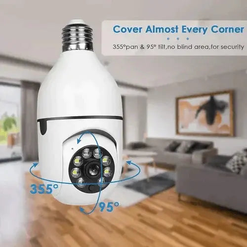 Surveillance Camera | 360° Rotation Pan | Motion Detection and Night Vision | HomeOrbit