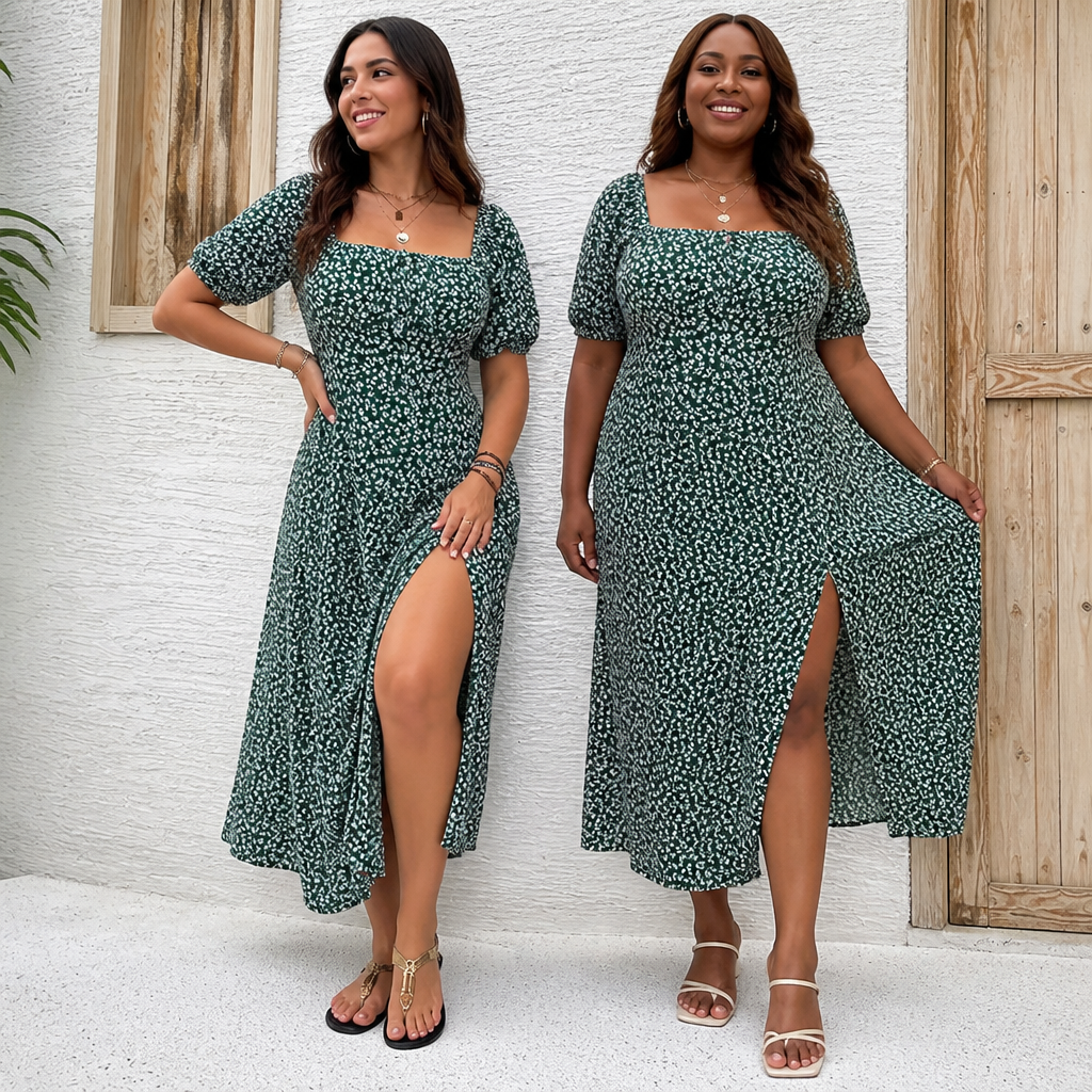 SereniFlair™ Dress — Breeze Through Your Day with Effortless Comfort and Head-Turning Style
