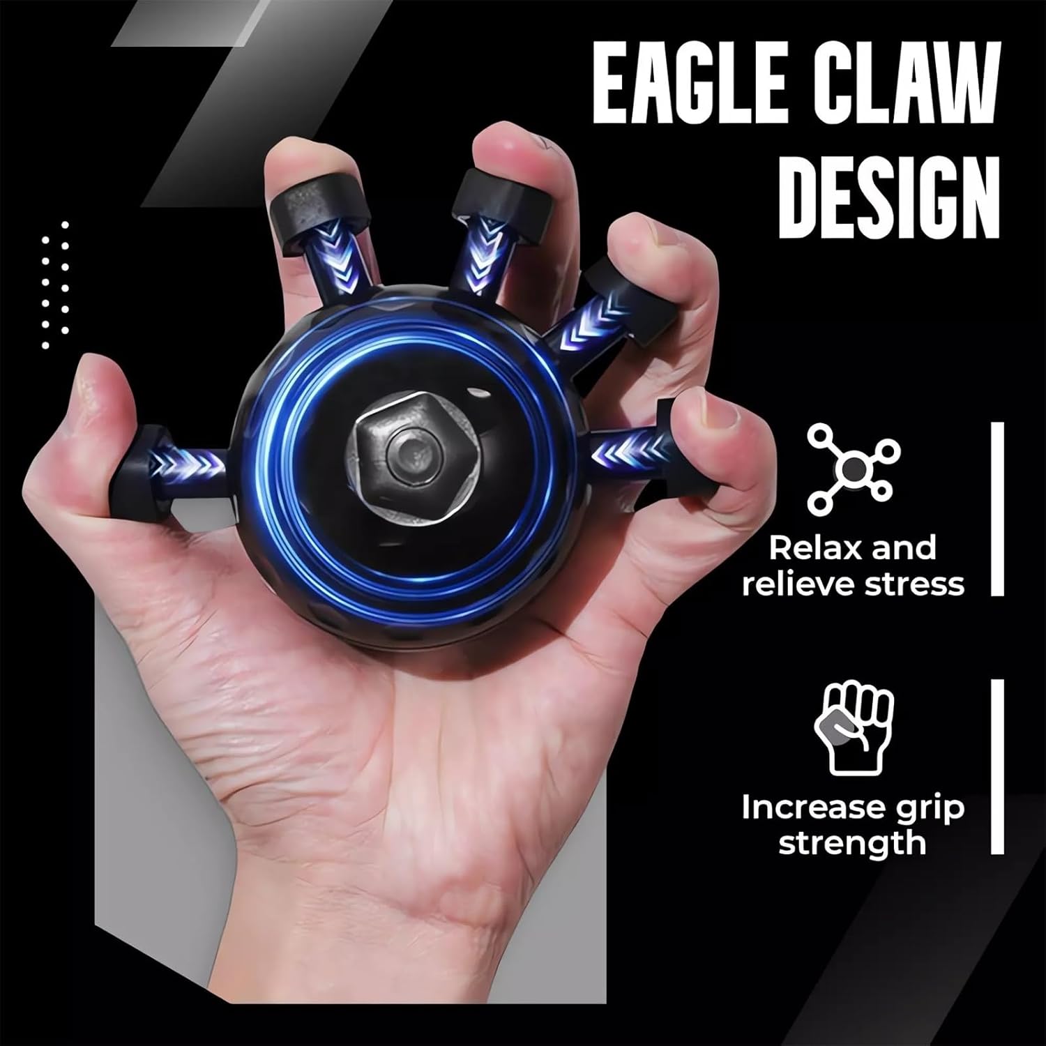 Hand and Grip Trainer for Strengthening and Exercise