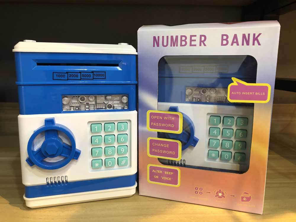 Mini Piggy Bank - Safeguards Pocket Money and Turns Saving into Fun Adventure for Kids