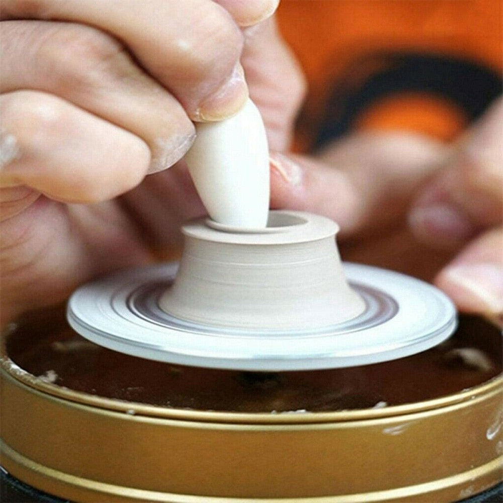ClayMuse™ Mini Pottery Wheel — Unleash Your Inner Artist with Silent, Safe, and Effortless Creativity