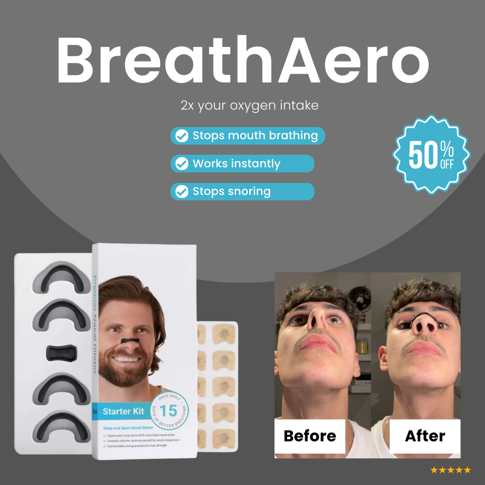 BreathAero™ Nose Strip