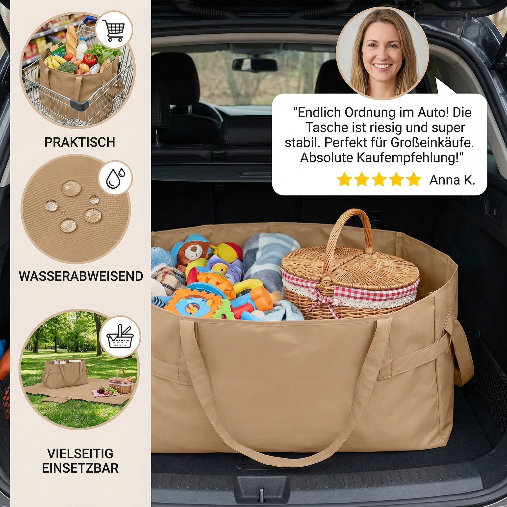Organizer Bag for Clarity – Instant Calm and Freedom with Perfect Organization
