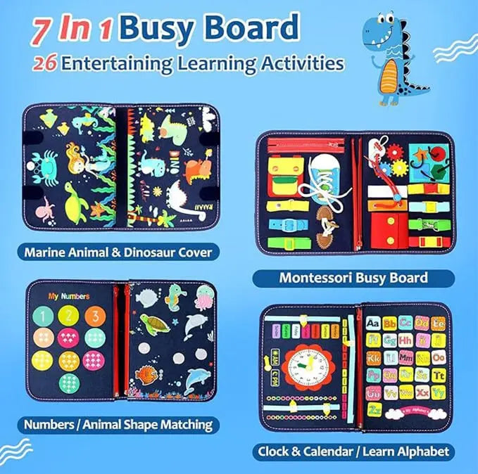 Touch Panel – Montessori Educational Toy for Kids' Motor Skill Growth
