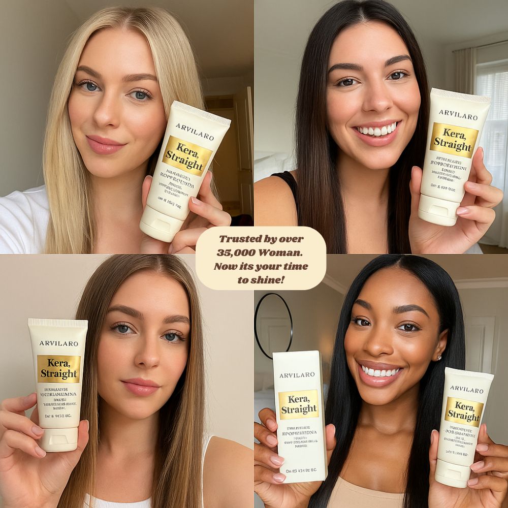 KeraStraight™ 2.0 — From Brittle to Beautiful in Just 5 Minutes | 1+1 FREE TODAY