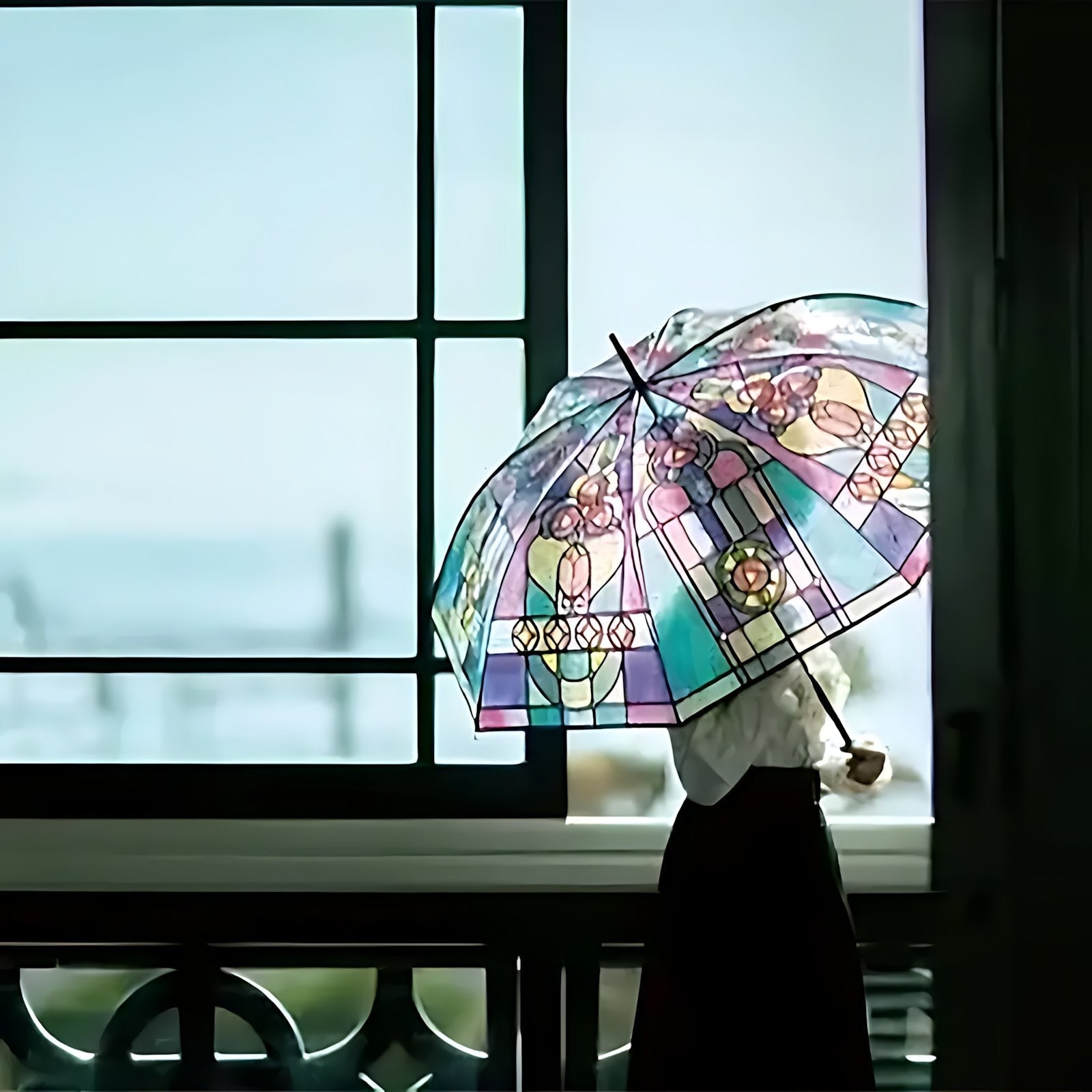 VitraLuxe™ Prism Umbrella — Turn Every Rainy Day into a Dazzling Style Celebration