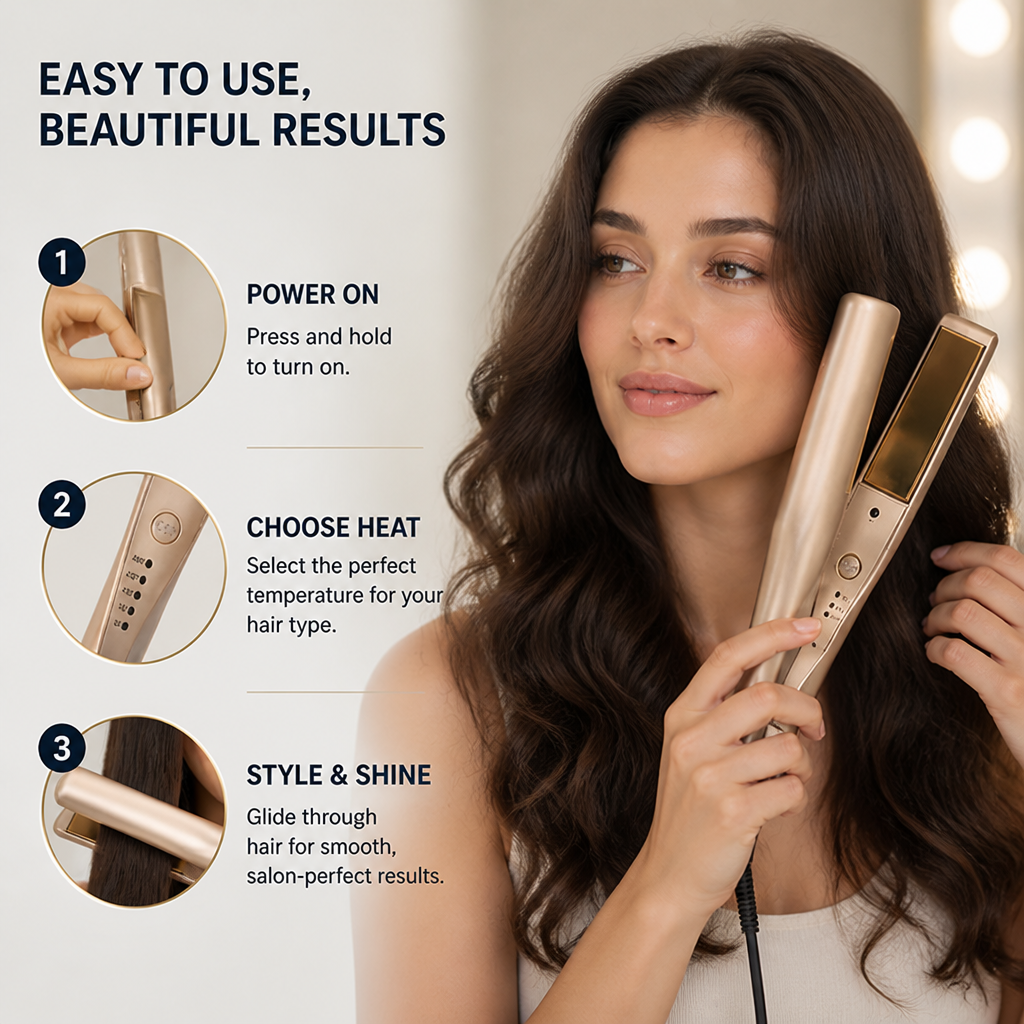 LumeaMist™ — Straighten, Curl & Skip the Second Hot Tool in 10 Minutes